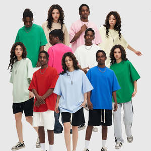 Camiseta de Algodón 100% para Hombre, Estilo Urbano, Corte Holgado, Tejido de Punto Sólido de 220 g/m², con Logotipo Personalizado e Impresión Digital - Product Image 6