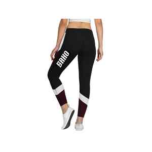 OEM ODM GAA Leggings de yoga à motif solide pour le sport Tissu anti-transpiration extensible dans les quatre sens Fabricant pakistanais pour clubs de sport - Product Image 4