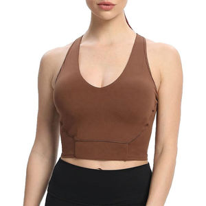 Ropa y accesorios Sujetadores de entrenamiento para mujer Fitness Correr Gimnasio Ejercicio Fitness Sujetador acolchado Yoga Gimnasio Sujetador deportivo - Product Image 5