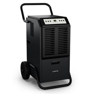 Déshumidificateur commercial 70L par jour, sécheur d'air portable à compresseur avec drainage continu pour les pièces de 100 à 140 m2, anthracite - Product Image 1
