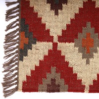 Magnifique tapis en laine et jute naturelle fait main de la collection Designer, qualité supérieure, pour intérieur et extérieur, accent pour salon, salle à manger, chambre à coucher