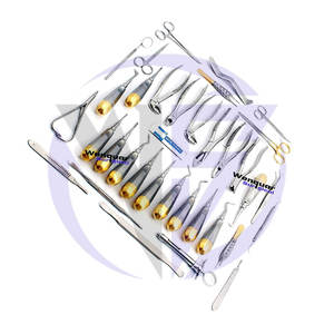 Vente flash : Kit d'instruments dentaires réutilisables de 34 pièces en acier inoxydable, pinces et élévateurs pour la dentisterie professionnelle - Product Image 1
