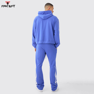 เสื้อกันหนาวมีฮู้ดผ้าโพลีเอสเตอร์ผ้าฝ้ายโพลีเอสเตอร์ไซส์ใหญ่ - Product Image 3