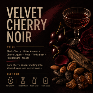 Aceite Aromático Inspirado en VELVET CHERRY NOIR, Difusor de Aroma, Aceite Concentrado para Aromatizar Habitaciones, Perfume en Aceite para Tarjetas Aromáticas - Product Image 2