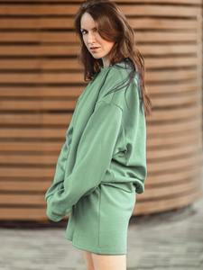 Custom <b>Women</b> Clothing Manufacturers 2 Piece Sweatshirt <b>and</b> <b>Shorts</b> <b>Sets</b> Best Quality <b>Women</b> <b>Sets</b> 2025 - Product Image 5