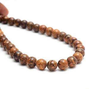 Gemstone <b>Beads</b> 15mm Polished Lab Created Howlite Tourmaline Morganite Onyx Agate Amethyst Yellow <b>Red</b> 8mm for Jewelry - Product Image 2