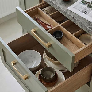 Modern Rectangle Curved Zinc Alloy Durable <b>Cabinet</b> Handle Traditional <b>Gold</b> Drawer Pull Kitchen Bedroom Living Room Dining - Product Image 6