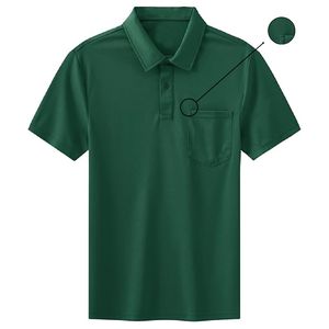 Nuevo Polo de hombre de calidad profesional 2025, logotipo personalizado de algodón peinado disponible en Stock, ajuste clásico - Product Image 2