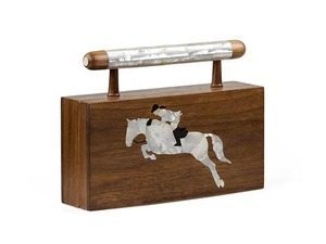 Sacs à main arabes en jacquard imprimé personnalisé de luxe, design unique, faits à la main, incrustés de nacre, cadeaux pour demoiselles d'honneur, mariage - Product Image 4