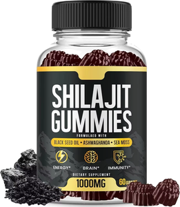 Oem/ODM Me hương vị tinh khiết Himalaya shilajit Gummies cho năng lượng Boost & Miễn dịch hỗ trợ tự nhiên shilajit Gummies từ Ấn Độ - Product Image 6