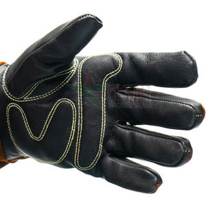 Guantes de Soldadura de Cuero Vacuno Resistentes al Calor, Antideslizantes, con Logotipo Personalizado, Protección para las Manos, Uso en Exteriores - Product Image 4