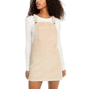 Salopette per Bambini Tinseltown in Velluto a Coste Rosa, Taglia Media, Design Elegante Stile Jeans - Product Image 1