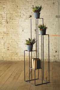 Maceta galvanizada de metal, perfecta para interiores, exteriores, jardín, hogar, balcón y Patio, arreglo floral rústico - Product Image 4