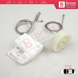 Kit de réparation de lève-vitre arrière droit BWR271 pour Megane MK2 2002-2008 4/5 portes 82000280068 - Product Image 5