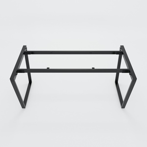 โต๊ะประชุม HBTC008 ดีไซน์ร่วมสมัย รูปทรงสี่เหลี่ยมคางหมู ขนาด 160x80 - Product Image 4