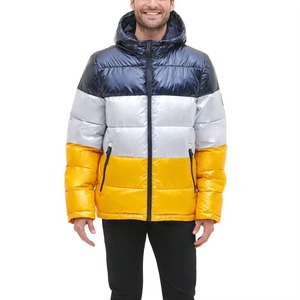 Blousons matelassés de qualité supérieure pour hommes Tissu de qualité supérieure Service OEM Blouson imprimé Blouson de saison hivernale Dernier design 2025 - Product Image 1