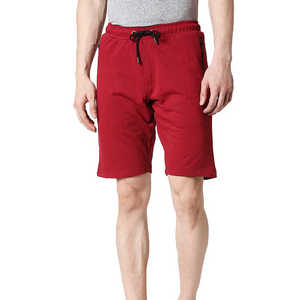Pantalones cortos de gimnasio transpirables cómodos de verano para hombre, pantalones cortos deportivos informales para entrenamiento y correr teñidos lisos - Product Image 2