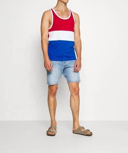 Gilet de gymnastique personnalisé de haute qualité pour hommes Vêtements de sport confortables et respirants Entièrement personnalisable Service OEM Prix bon marché Débardeurs pour hommes - Product Image 2