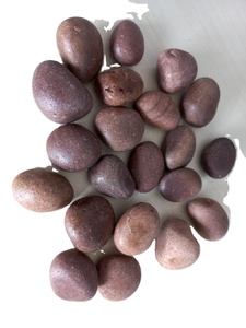 Piedras pulidas de Río naturales de colores mezclados de la mejor calidad, adoquines y guijarros con revestimiento luminoso para hoteles, el mejor precio en India - Product Image 3