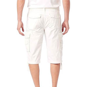 Pantalones Cortos Casuales de Algodón Pique, Transpirables, Texturizados, Ligeros, Estilo Deportivo de Verano, Pantalones Cortos Sólidos para Hombre - Product Image 2