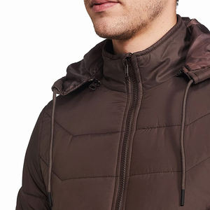 Vestes rembourrées à capuche pour hommes, meilleures ventes, prix de gros, en Nylon, vestes d'hiver de rue durables pour adultes - Product Image 6