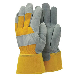 Pakistan Suppliper Good Quality Factory Direct Sale Safety Work Leather <b>Gloves</b> High Quality Protection Leather <b>Gloves</b> - Product Image 6