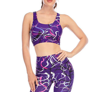 Ensemble de yoga pour femmes, best-seller, faible MOQ, couleur unie, dernier design, prix de gros - Product Image 5