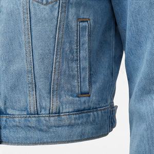 Chaqueta Vaquera Informal de Manga Larga para Mujer, Corte Regular, Lisa, Transpirable, Cómoda, Talla Adulto, Moda Femenina, Personalizable - Product Image 5