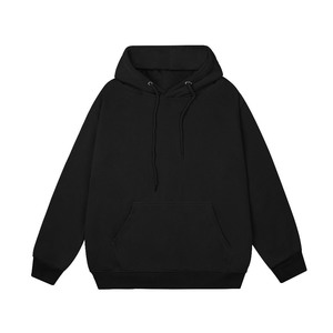 Sweats à capuche unis de haute qualité Hommes et femmes Logo personnalisé Poids lourd Impression de haute qualité Pull Streetwear surdimensionné - Product Image 6
