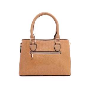 Fawn Formal Hand <b>Bag</b> P54497 Satin-Lined Evening Party <b>Bag</b> <b>Crystal</b> Rhinestone Fur Simple Flap Pearl Chain Metal Accents - Product Image 1