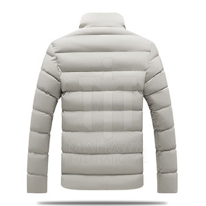Veste à bulles d'hiver à la mode pour hommes avec col montant Nouveau design Vêtements chauds faciles à porter Logo à l'avant-Best Seller - Product Image 2