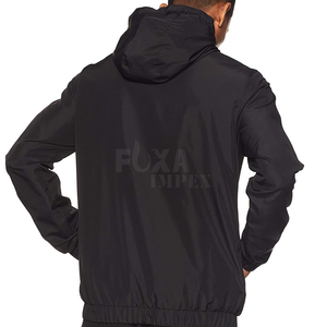 Conjunto cortavientos de logotipo personalizado ligero para exteriores para hombre, impermeable, de alta calidad, cómodo, elegante, al por mayor a la venta - Product Image 2