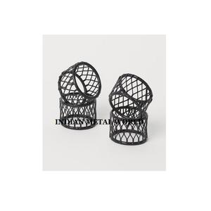 Anillo de Metal con diseño de flores para servilletas, de alta calidad, para interior y exterior - Product Image 4