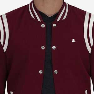Chaquetas Varsity Personalizadas para Hombre, Diseño Moderno 2026, Patrón Sólido, Precio Accesible, para Uso en Exteriores - Product Image 6