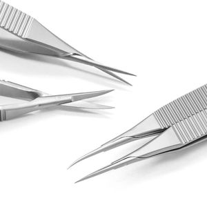 Tijeras Castroviejo de Nadeem Surgical Corporation, Instrumentos Quirúrgicos Oftálmicos Manuales, Microinstrumentos de Acero Inoxidable de Primera Clase - Product Image 6