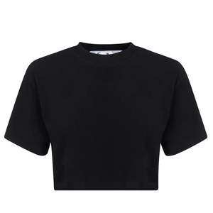 Camiseta Corta de Mujer con el Mejor Diseño, Ajustada, Lisa, Informal, para Hacer Ejercicio, con Estampado, Suministro al por Mayor - Product Image 3