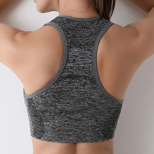 Ensemble soutien-gorge et short de sport pour femme Tops Fitness Gym Wear Soutien-gorge de sport à une épaule personnalisé Running Yoga Yoga Bra - Product Image 3