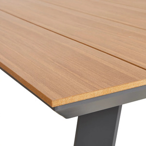 Ensemble de meubles de patio modernes Chaises et table en métal durables avec un design élégant pour les hôpitaux - Product Image 6