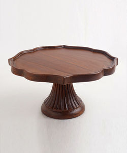 Luxury High Quality Wooden Cake Stand with Glass Cover Custom Design Available Wedding Birthday Anniversary Party Decorations - Product Image 4