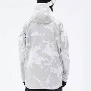 Veste de ski pour homme, nouvelle conception, hiver, à capuche, coupe ajustée, respirante, nylon/polyester, manches longues - Product Image 2