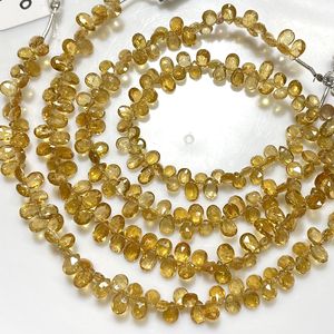 ลูกแพร์รูปลูกแพร์ทัวร์มาลีนลูกปัดพลอยทัวร์มาลีนสำหรับทำเครื่องประดับ - Product Image 5