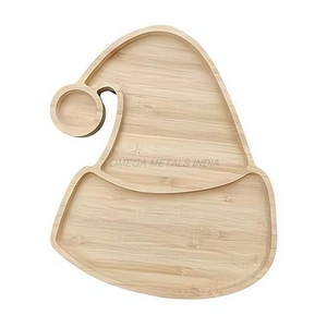 ชุดถาดไม้สีมะม่วงอ่อนที่มีรูปทรงกลมและการออกแบบตกแต่งที่สมบูรณ์แบบสำหรับการให้บริการและการตกแต่งที่ทันสมัย - Product Image 6