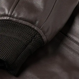 Vente en gros de vestes en cuir de qualité supérieure pour hommes personnalisées de différentes couleurs disponibles Meilleure vente de vestes en cuir pour hommes personnalisées Fabricants 2025 - Product Image 5
