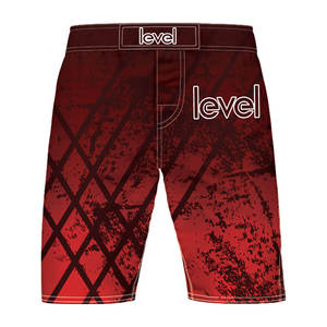 Haga sus propios pantalones cortos Mma en blanco personalizados Kick Boxing Grappling Training Sportswear Hombres Personalizado 100% Poliéster - Product Image 3