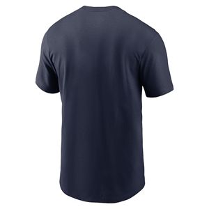 Camiseta universitaria para fútbol, camiseta azul marino 100% algodón, equipo personalizado, estampado gráfico, transpirable, clásico, Unisex, corto - Product Image 6