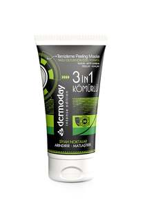 Masque au charbon Dermoday de qualité supérieure 3 en 1, 150 ml, nettoyant, exfoliant, détoxifiant, pour peaux grasses, vente en gros, export - Product Image 3