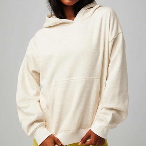 Precio barato logotipo personalizado de alta calidad personalizado mujeres Top largo logotipo invierno impreso Unisex Sudadera con capucha ropa de calle personalizada lavado ácido - Product Image 4