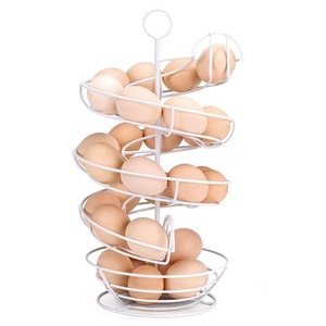 Porte-oeufs en fer moderne et élégant avec un design artistique parfait pour les maisons minimalistes et un arrangement sophistiqué - Product Image 6