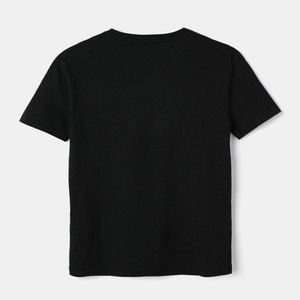 T-shirts à col rond de haute qualité pour hommes 180g Sport vêtements quotidiens écran en soie personnalisé entraînement de gymnastique pur coton t-shirt de conception personnalisée pour hommes - Product Image 5