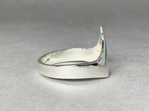 Alta calidad nueva moda 925 plata esterlina en forma de V Chevron anillos estilo bohemio hecho a mano joyería de moda para uso con los dedos - Product Image 6